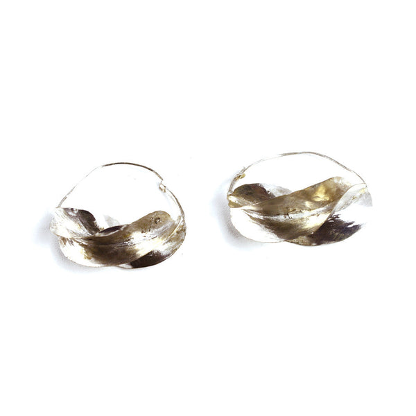 X-Large Fula Silver Earrings - 1¾"