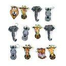 Leather Animal Key Chains