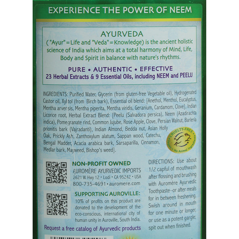 Ayurvedic Neem Mouthwash