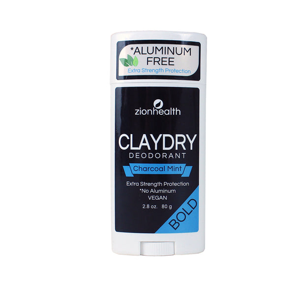 ClayDry Bold Deodorant - Charcoal Mint