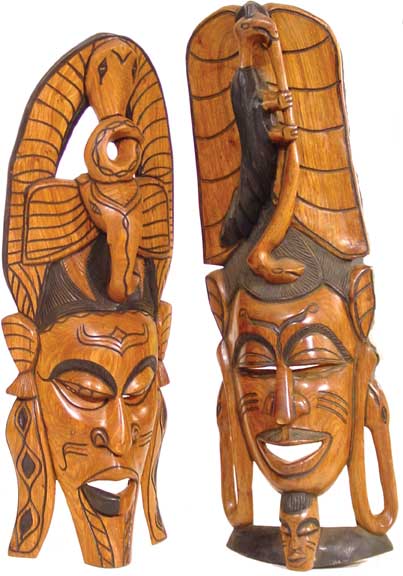 Senegalese Mahogany Guro Mask