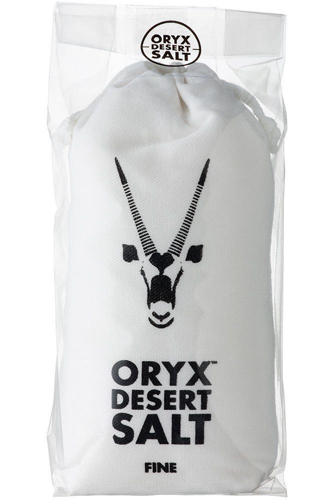 Oryx Desert Salt Fine Salt in Handmade Cotton Bag