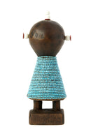 8" Blue Beaded Namji Doll