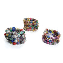 Paper Beaded Spiral Bracelet