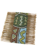 Blue and Green Carnival Twig Runner