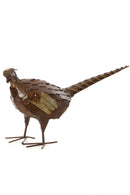 Recycled Metal Pheasant Sculpture from Zimbabwe
