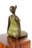 Seaside Sport Burkina Bronze Sculpture in Three Sizes