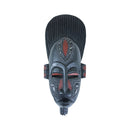 Small Ghanian Fang Mask With Metal Detail