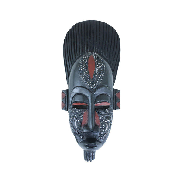 Small Ghanian Fang Mask With Metal Detail