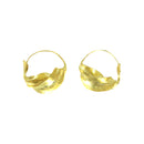 XS Fulani Gold Earrings - ½"