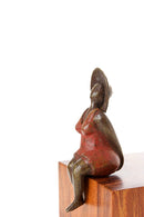 Seaside Diva Burkina Bronze Sculptures in Two Sizes