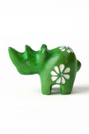 Rainbows & Flowers Dozen Miniature Rhinos