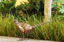 Recycled Metal Pheasant Sculpture from Zimbabwe