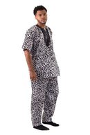 African Print Pant Set