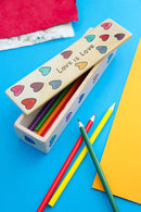 Kenyan Soapstone Love is Love Pencil Box