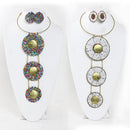 Maasai Bead & Brass Goddess Necklace Set