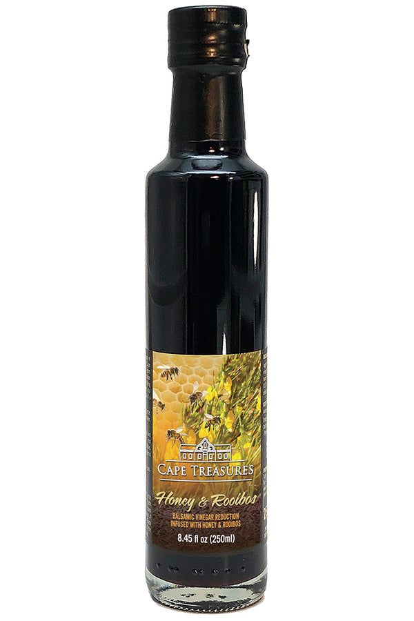 Cape Treasures Infused Balsamic Vinegar Reduction - Honey & Rooibos