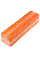 Orange Fine Line Soapstone Pencil Box