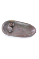 Zimbabwean Serpentine Hippo Soap Dish