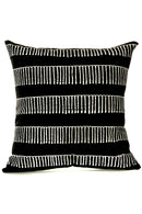 Zambian Hand Painted Tribal Comb Pillow Cover with Optional Insert