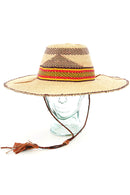 Ghanaian Straw Sun Hat - Assorted Colours & Designs