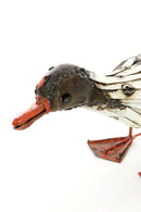 Assorted Recycled Metal Duckling Sculptures
