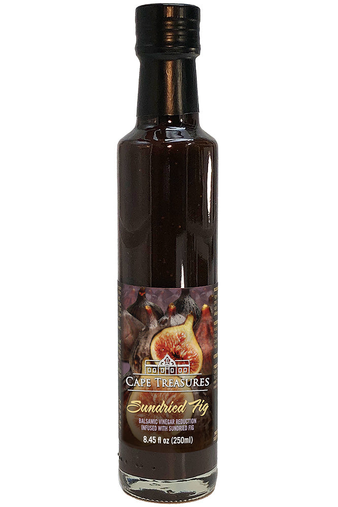 Cape Treasures Fruit Infused Balsamic Vinegar Reduction - Sundried Fig