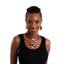 Ceremonial Maasai Choker & Earrings
