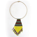 African Queen Brass Choker
