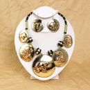Brass & Copper Elephant Jewellery Set