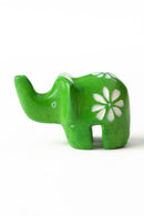 Rainbows & Flowers Dozen Miniature Elephants