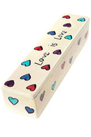 Kenyan Soapstone Love is Love Pencil Box