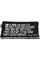 Black Love Comes More Naturally 12" Mandela Pouch