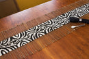Zebra Print Twig Table Runner
