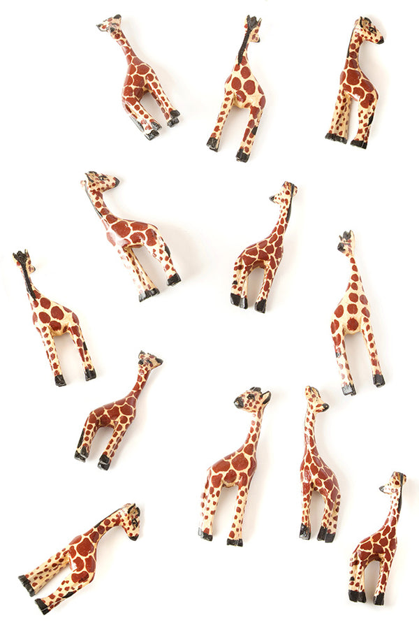 Dozen Jacaranda Giraffe Keepsakes