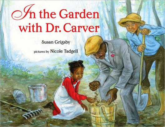 In the garden with Dr. Carver