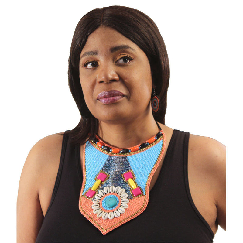 Royal Breast Plate Necklace Set