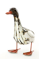 Assorted Recycled Metal Duckling Sculptures