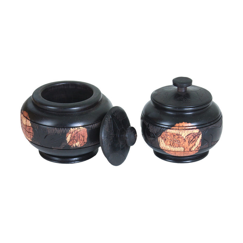 Ebony Sugar Bowl