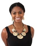 Brass & Copper Elephant Jewellery Set