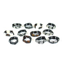 Set Of 12 Afrocentric Bone Bracelets