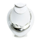 Fulani Silver Twist Necklace: XL