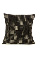 Malian Weaver's Spindle Mudcloth Pillow with Optional Insert