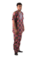African Print Pant Set