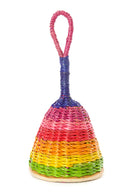 Rainbow Woven Elephant Grass Rattles