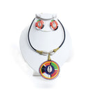 Ceremonial Maasai Choker & Earrings