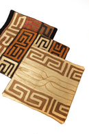 24" Congo Raffia Decorative Pillow with Optional Insert