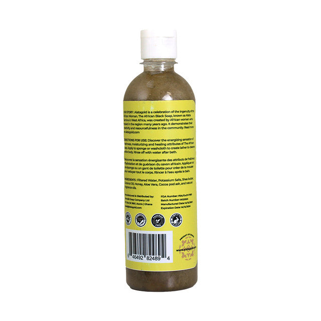 AlataGold African Black Soap - Lemon Fusion 500 mL