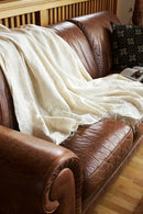 Ivory Ethiopian Cotton Gabi Body Shawl