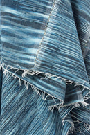 Deep Blue Waha Cotton Gabi Heirloom Linen from Ethiopia